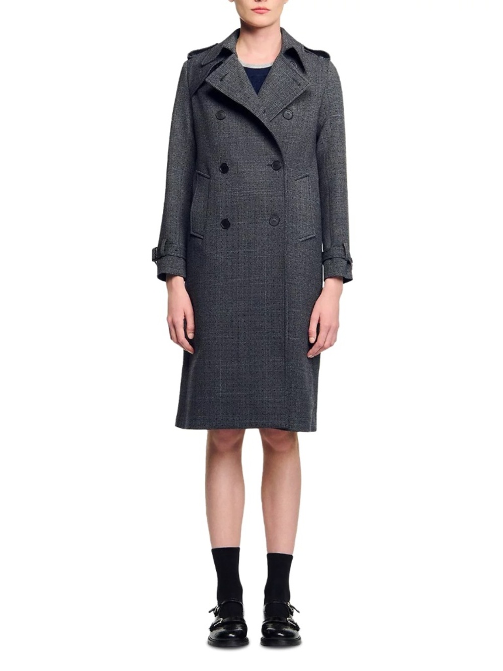 Valentin Embellished Trench Coat